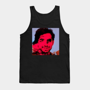 EASY GOING Glitch Art Portrait Tank Top